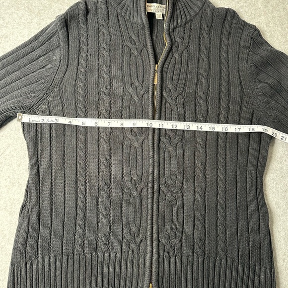 Carolyn Taylor Dark Blue Knit Sweater - Picture 5 of 10